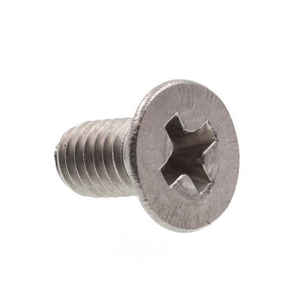 Prime-Line Machine Screw, Metric, Flat Head, Phillip Drive M3-0.5 X 6MM A2-70 Stainless Steel 10PK 9120956 - main